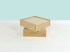 Caja fotos 10x15 c/Tapa Madera Ref.P00CF13
