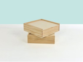 Box photos 10x15 with lid Wood Ref.P00CF13