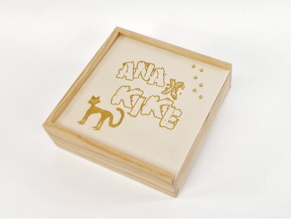 Box photos 10x15 with lid Wood Ref.P00CF13