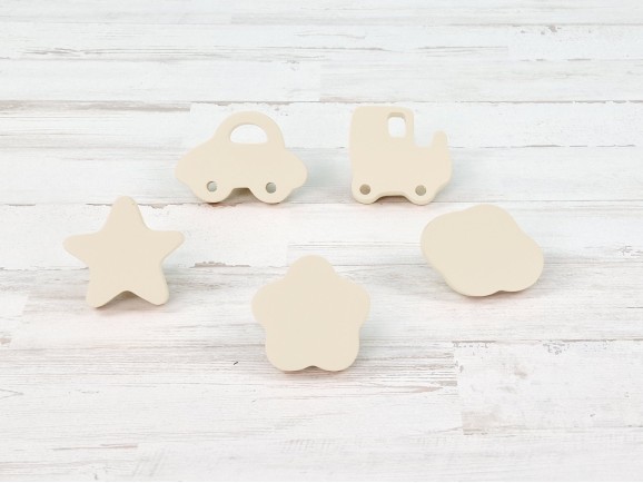 Child handles 5 cm. BEIGE