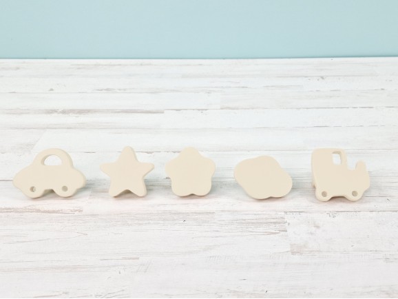 Child handles 5 cm. BEIGE