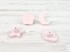 Tiradores infantiles 5 cm. ROSA