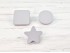 Tiradores infantiles 7 cm. GRIS