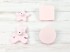 Children's handles 7 cm. PINK