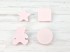 Tiradores infantiles 7 cm. ROSA