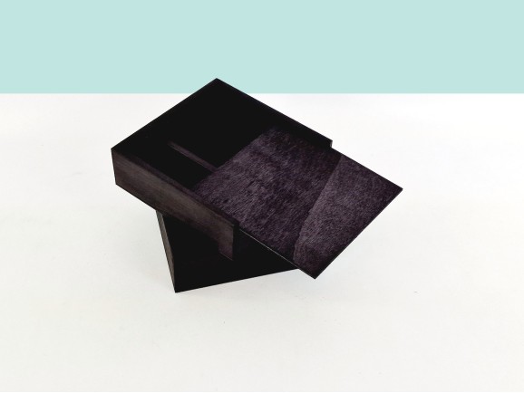 Caja Negra fotos 10x15 c/Tapa Madera Ref.P00CF13N