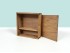 Aged Box 10x15 photos with Wood Cover Ref.P00CF13T