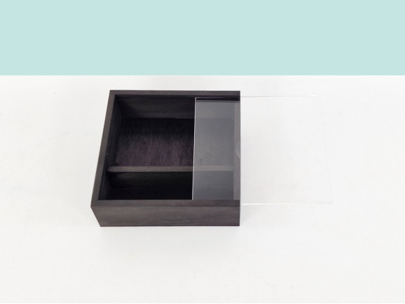 Caja Negra fotos 10x15 c/Tapa Metacrilato Ref.P00CF13NM