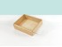 Caja de madera pino 18x12,5x6,5 c/tapa Metacrilato Ref.PF1015M