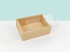Caja de madera pino 18x12,5x6,5 c/tapa Metacrilato Ref.PF1015M