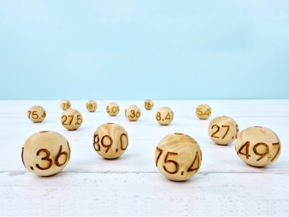 Boj wood ball Ø18 mm. with drill Ref.BOJ18