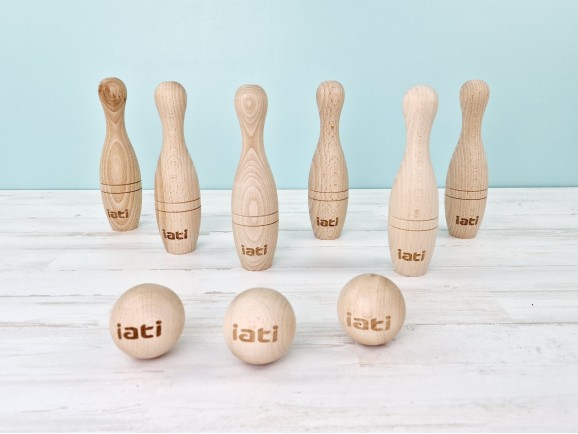 Juego de Bolos de madera Ref.CCTL21