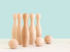 Wooden Bowling Game Ref.CCTL21