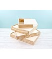 Caja de madera pino para Álbum c/tapa madera varias medidas Ref.P1454C8P