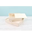 Wooden box with sliding lid, 2 sizes Ref.P1454CN
