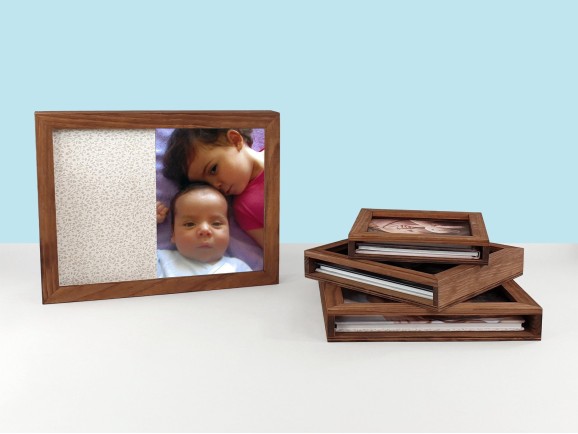 Caja Marco de madera Envejecida para Álbum varias medidas Ref.P1454CAT