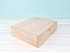 Caja madera 1 Botella + 2 copas bisagra y broche Ref.PC33
