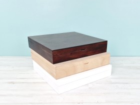 Wooden box case for album, 3 finishes Ref.PCA33