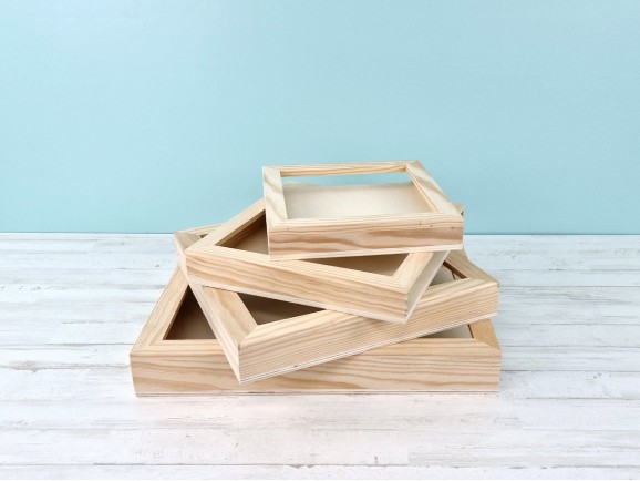 Caja Marco Natural para Album Ref.P1454CAN