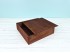 Caja Envejecida 33,5x33,5x9,5 cm. c/tapa corredera Ref.PC7BC
