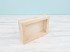 Wooden piggy bank 17x12x4 cm. with glass Ref.AW2844