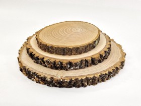 100% natural wood slice Ref.MO1223