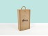 Caja madera 2 Botellas de vino Tapa Corredera Ref.2BotTCOK