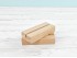 Natural wooden block 10.5x5x2.5 cm. Ref.P1016