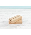 Natural wooden block 10.5x5x2.5 cm. Ref.P1016