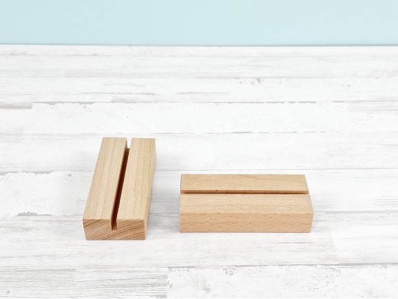 Natural wooden block 10.5x5x2.5 cm. Ref.P1016