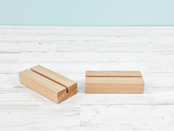 Natural wooden block 10.5x5x2.5 cm. Ref.P1016