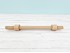 Wooden baluster, turned and threaded, with nuts L51 Ref.MO577