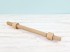 Wooden baluster, turned and threaded, with nuts L51 Ref.MO577