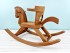 Caballito balancín de madera nogal Ref.8002