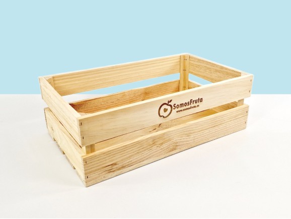 Natural basket box 48x30x12 cm. Ref.T0628