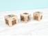 QR wooden cube 5.5x5.5 cm. Ref.MOQR