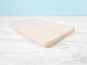 Tabla de madera haya redondeada Ref.DRKD813