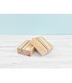 Natural wood block 12x9x4 cm. Ref.P1004