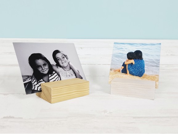 Taco de madera Natural 12x9x4 cm. Ref.P1004