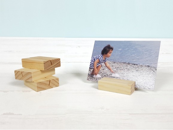 Natural wood block 7x5x2 cm. Ref.P1006