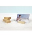 Natural wood block 7x5x2 cm. Ref.P1006