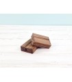 Aged wooden block 7x5x2 cm. Ref.P1008
