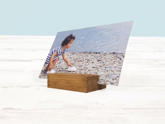 Aged wooden block 7x5x2 cm. Ref.P1008