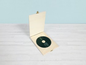 Wooden box for 1 CD / DVD Ref.P1820A