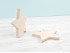 Estrella de madera 10x10x1 cm. Ref.DRZN725M