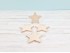 Estrella de madera 10x10x1 cm. Ref.DRZN725M