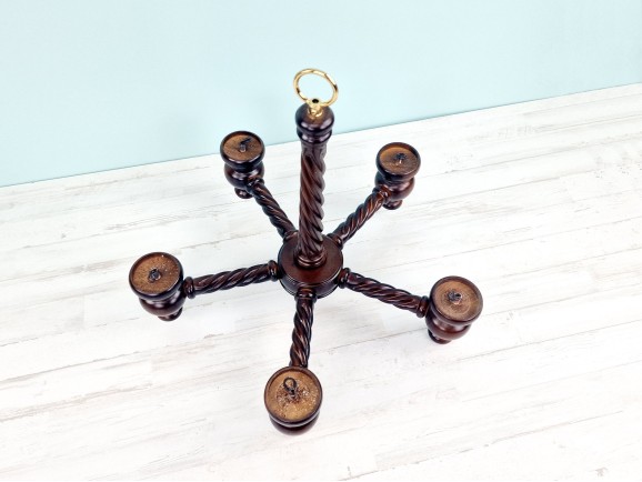 Lacquered turned ceiling lamp Ref.MO9280