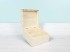 Caja de madera 16x16x9 cm. 4 divisiones Ref.P35C47RA