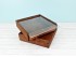 Aged wooden box 29x29x7 cm. 2 lids Ref. P1454C81-27