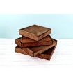 Caja Envejecida para Álbum c/Tapa Madera varias medidas Ref.P1454C81